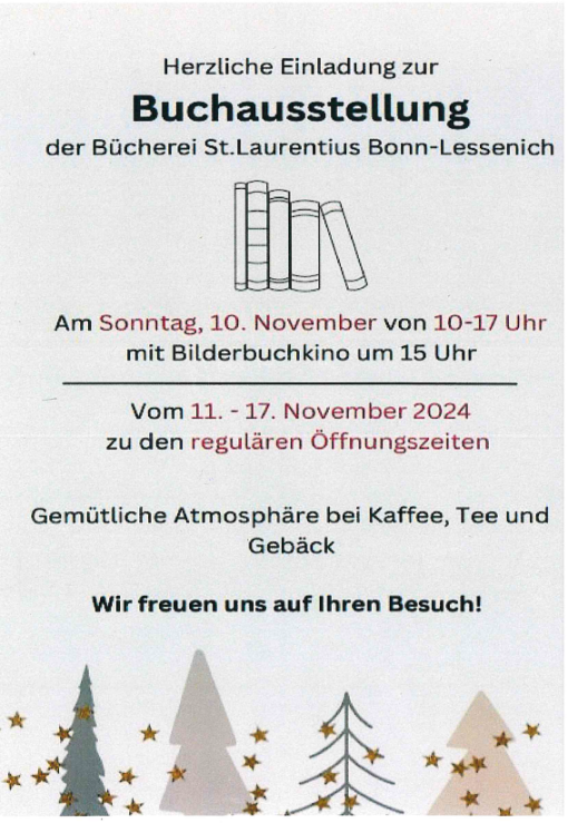 Buchausstellung St. Laurentius